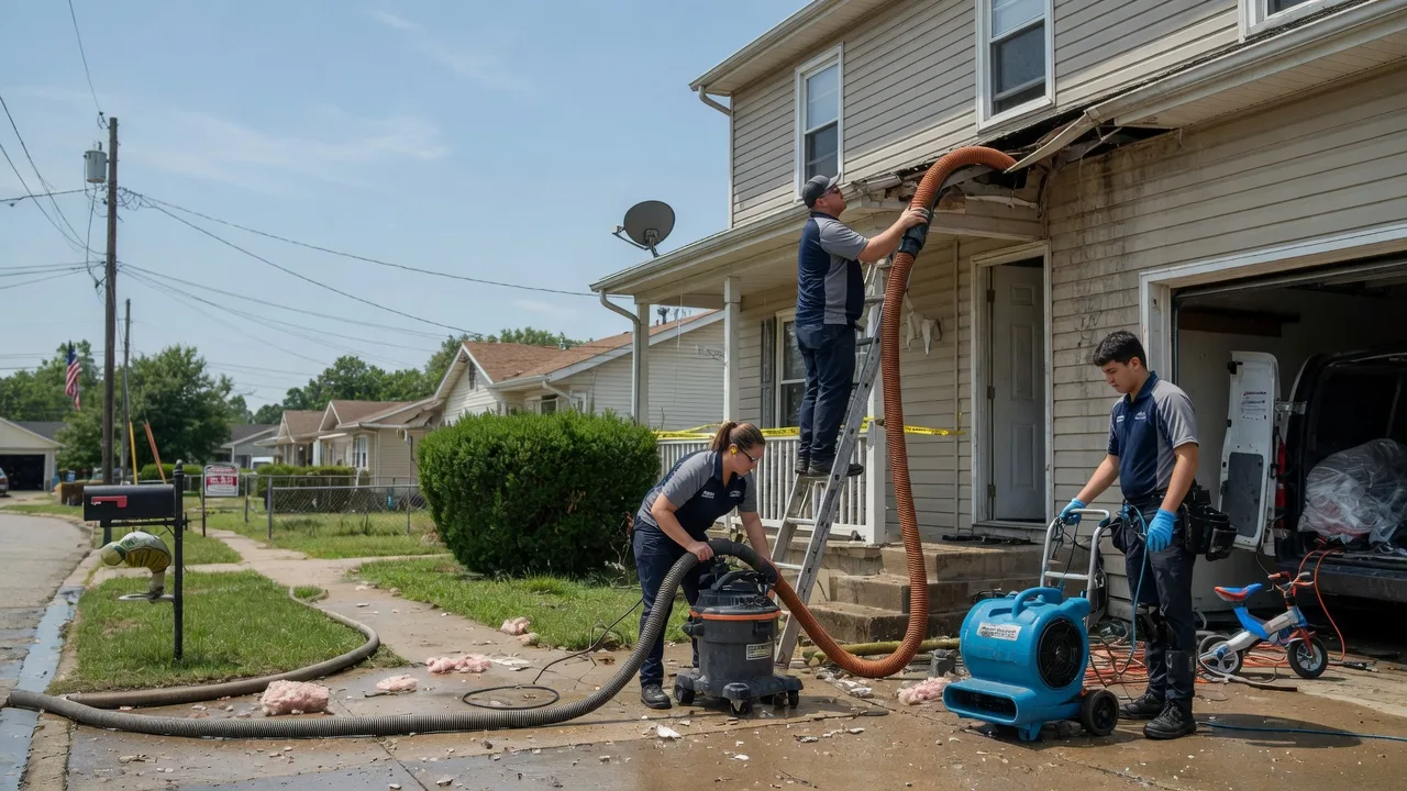 Water Damage Restoration in Hellier, KY near me